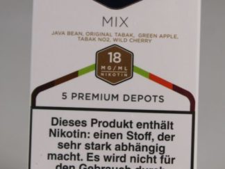 LYNDEN Depots - Original Tabak Mix 18 mg. - Packung mit 5 Stück /S314