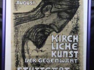 Litzenburger Roland Plakatentwurf - Kirchliche Kunst der Gegenwart , Stuttgart H