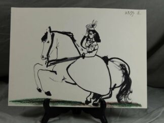 Picasso - Litho - Toros y Toreros - Woman on Horse III - L.M. Dominguez 1961 /1